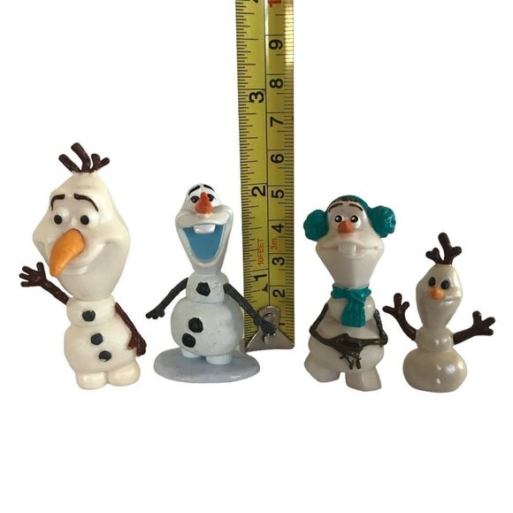 Disney Frozen Movie Character Figures Cake Toppers Elsa Anna Olaf Lot of 19 - Picture 4 of 12